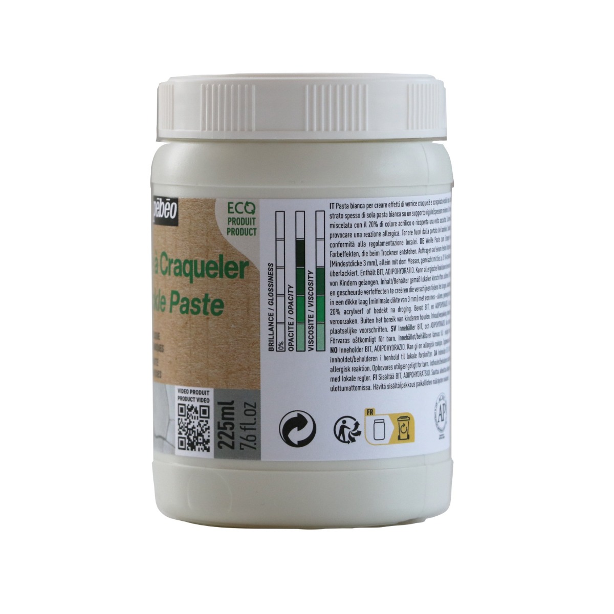 PATE À CRAQUELER ORIGIN ACRYLICS 225 ML