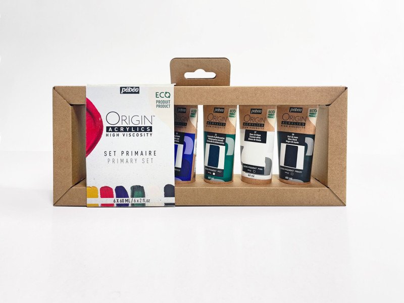 ORIGIN ACRYLICS SET 6 x 60 ML PRIMAIRE