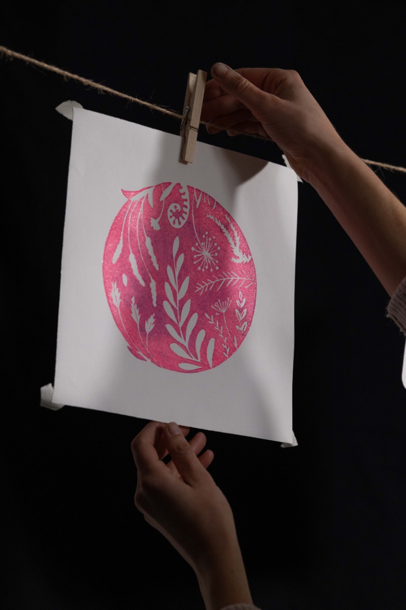 THE LINOCUT INK 80 ML PHTHALOCYANINE GREEN